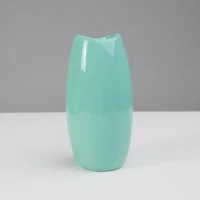 Ваза керамическая GHOST, голубой, 12,5*12,5*23,5см