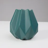 Ваза керамическая SHERY, зеленый, 13*13см