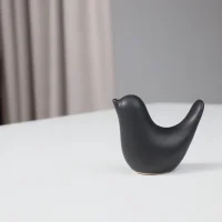Статуэтка декоративная BIRD 1, черный, 8,8*4,5*7,5cм