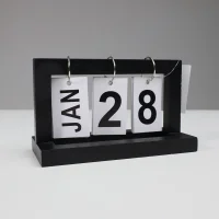 Статуэтка декоративная CALENDAR, черный, 20,5*12*9см