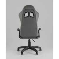 Кресло спортивное TopChairs Wyvern серо-черный