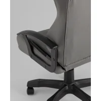 Кресло спортивное TopChairs Wyvern серо-черный