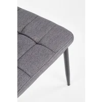 Стул HALMAR K292 серый/черный
