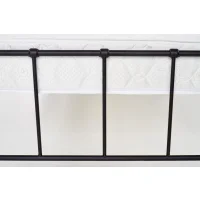 Кровать HALMAR LINDA черный, 90/200