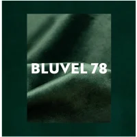 Стул SIGNAL AZALIA Velvet Bluvel 78 зеленый/черный
