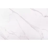 Стол обеденный SIGNAL SENTO белый лак/черный 120-180/80