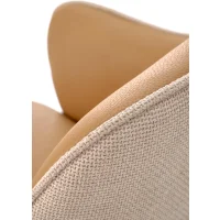 Стул HALMAR K527 коричневый/черный, поворотный