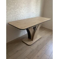 Стол обеденный SIGNAL VENTO дуб артизан/черный 120-160/68