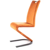 Стул SIGNAL H090 Velvet Bluvel 4215 корица/черный