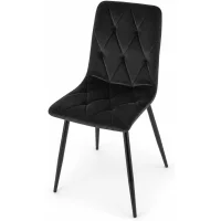 Стул SIGNAL TOM Velvet Bluvel 19 черный/черный