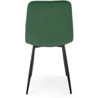 Стул HALMAR K525 зеленый/черный