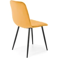 Стул HALMAR K525 горчичный/черный