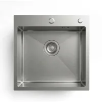 Кухонная мойка из нержавейки BLANTEK FS-5050S Brushed ECO