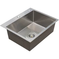 Кухонная мойка из нержавейки BLANTEK FS-5848S Brushed ECO