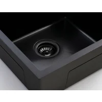 Кухонная мойка из нержавейки BLANTEK LS-5050STB Stone texture black