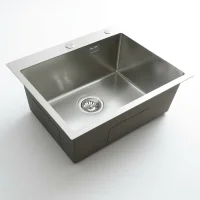 Кухонная мойка из нержавейки BLANTEK LS-5848ST Stone texture