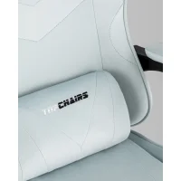 Кресло спортивное TopChairs MG-7019 велюр светло-голубой