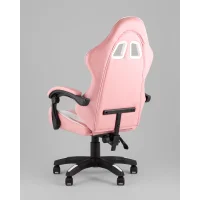Кресло спортивное TopChairs MG-7035 розово-белый