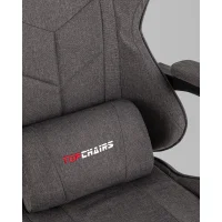 Кресло спортивное TopChairs MG-7036 ткань серый