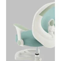 Кресло компьютерное детское TopChairs Spaceman мятный