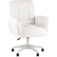 Кресло офисное TopChairs 2591 белый