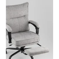 Кресло офисное TopChairs 6078A светло-серый