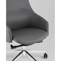 Кресло офисное TopChairs A339 серый