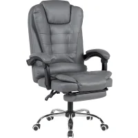 Кресло руководителя TopChairs President NEW серое