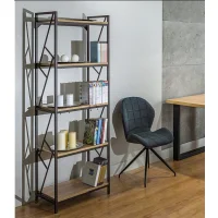Стеллаж SIGNAL TABLO R5 дуб/т.коричневый, 180/60/40