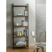 Стеллаж SIGNAL TABLO R5 дуб/т.коричневый, 180/60/40