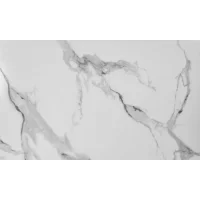 Стол обеденный SIGNAL PRINCE Ceramic Calacatta белый/хром 180/90