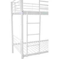 Кровать HALMAR BUNKY 90 двухъярусная, белый