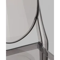 Стул Victoria Ghost New пластик черный прозрачный