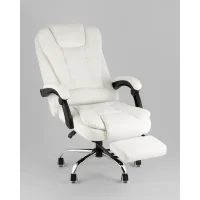 Кресло руководителя TopChairs President NEW белое