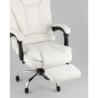 Кресло руководителя TopChairs President NEW белое