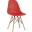 Стул Eames Style DSW красный (разборный каркас)