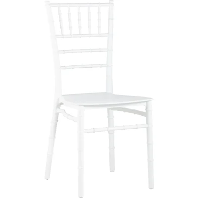 Стул Chiavari (Кьявари) пластик белый
