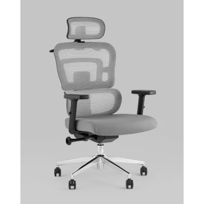 Кресло офисное TopChairs Techno серый — фото 2