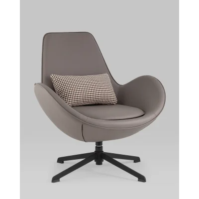 Кресло TopChairs Ostra серый — фото 2