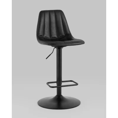 Стул барный Code экокожа чёрный — фото 2
