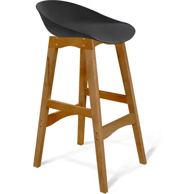 Стул барный Sheffilton SHT-ST19/S65 черный