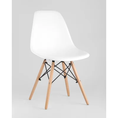 Стул Eames Style DSW белый (разборный каркас) — фото 2