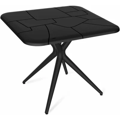 Пластиковый стол Sheffilton SHT-TU30/TT30 83/83 черный