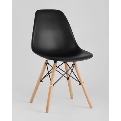 Стул Eames Style DSW черный (разборный каркас) — фото 2