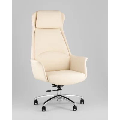 Кресло руководителя TopChairs Viking NEW бежевое — фото 2
