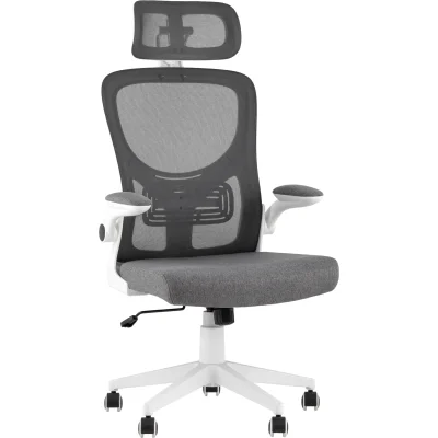 Кресло офисное TopChairs Airone серый ткань