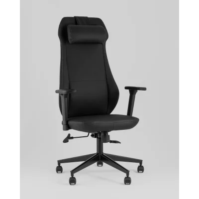 Кресло руководителя TopChairs Trophey черный — фото 2