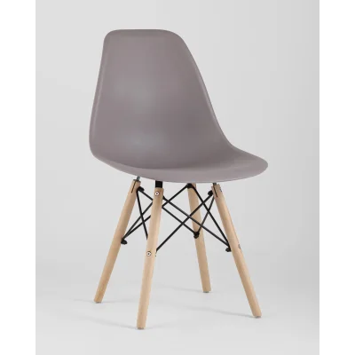 Стул Eames Style DSW темно-серый (разборный каркас) — фото 2