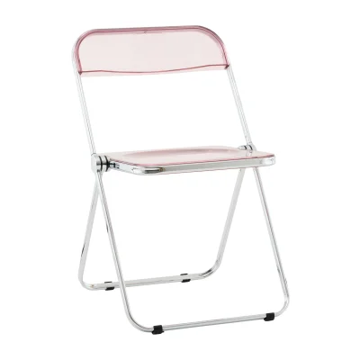 Стул Fold Pink складной розовый