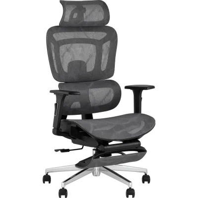 Кресло офисное TopChairs Nimbus серый